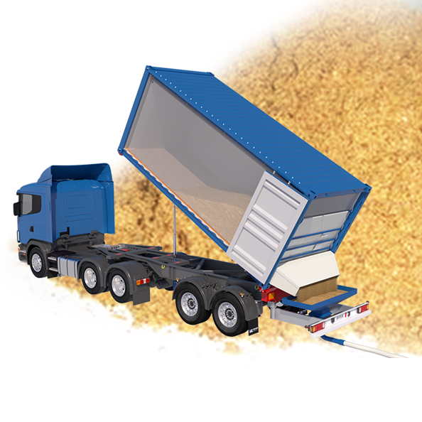 Revestimiento económico a granel para el transporte de harina de pescado